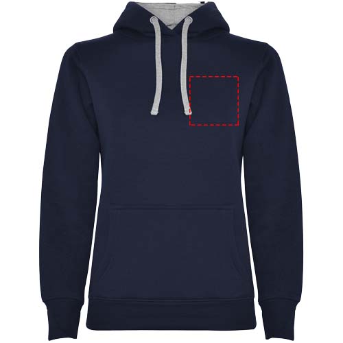 Urban 280 g/m² hoodie voor dames