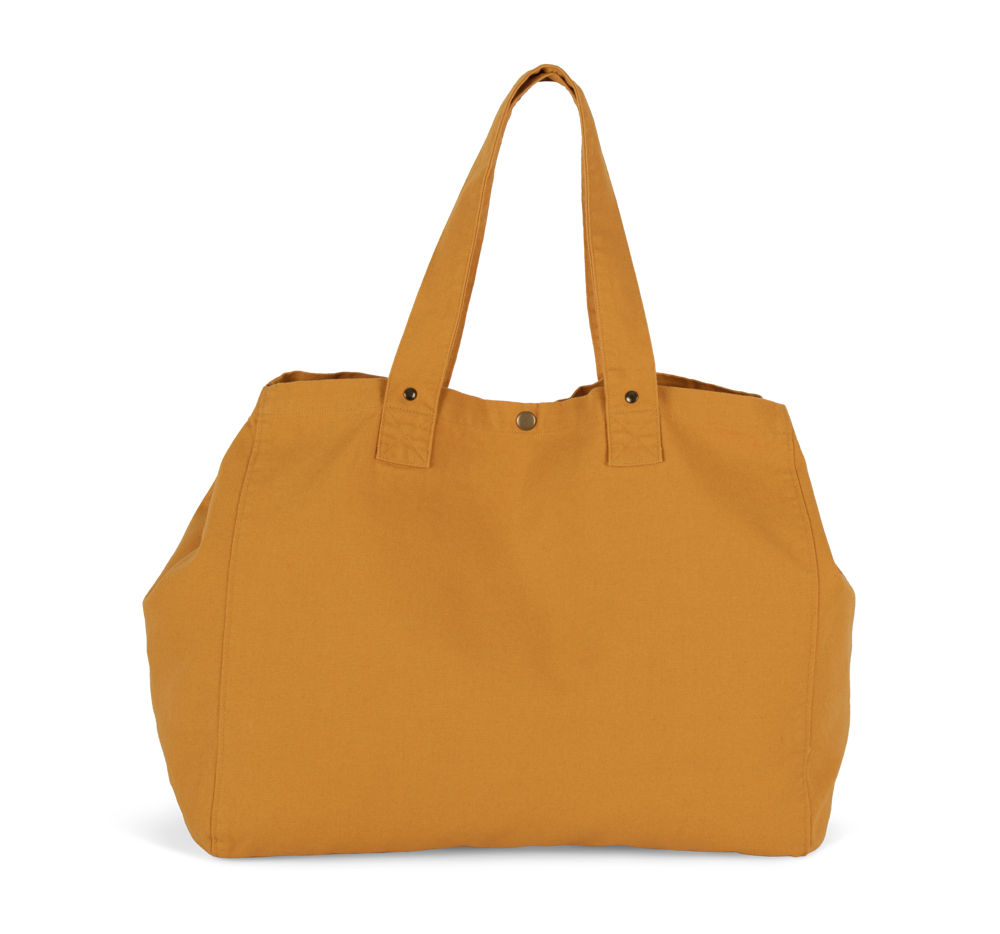 KI3208 - Shopper van verwassen katoen