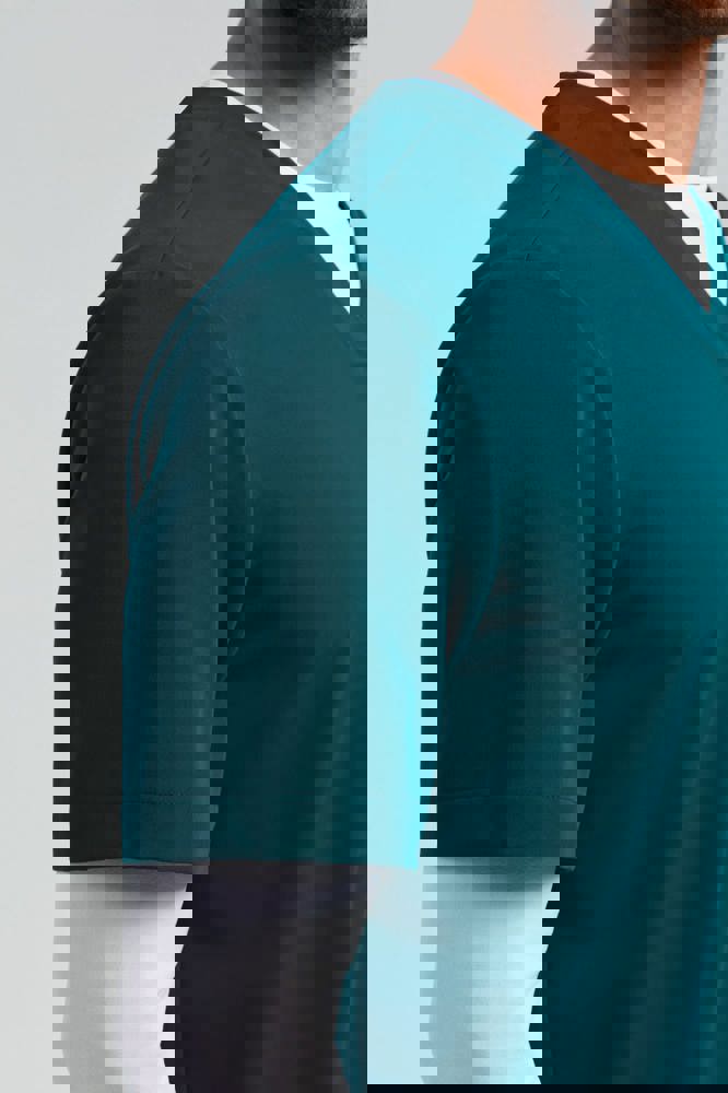 NN200 - Stretch tuniek met korte mouwen voor heren