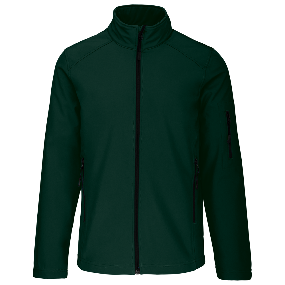 K401 - Softshell jas - Bottle Green