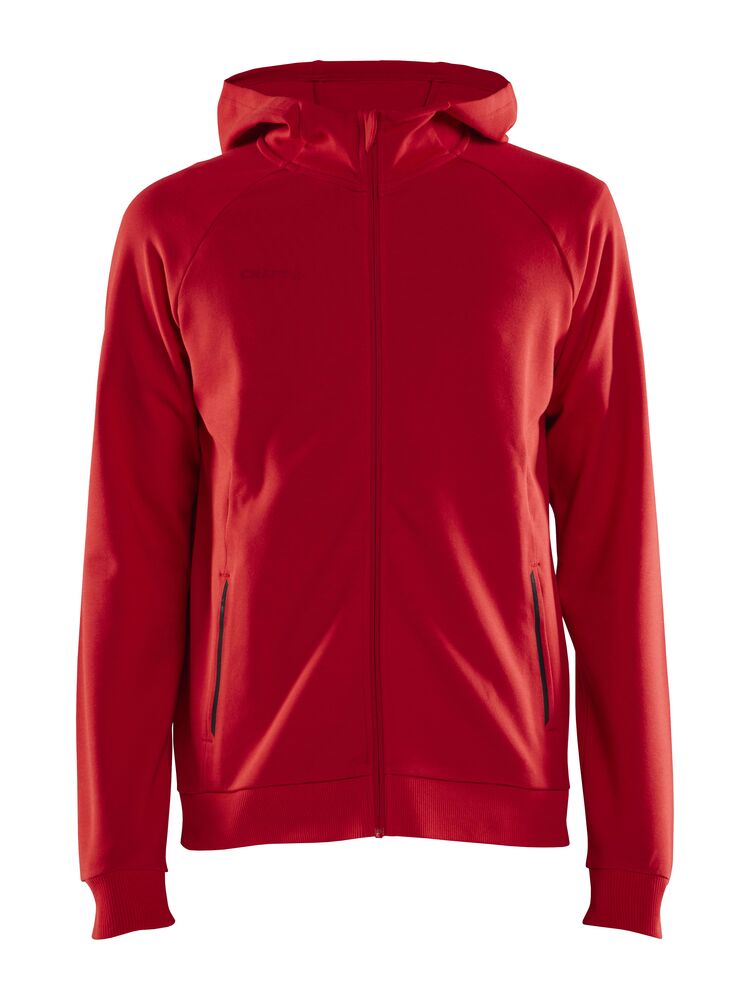 Craft - CORE Soul Full Zip Hood M - Bright Red