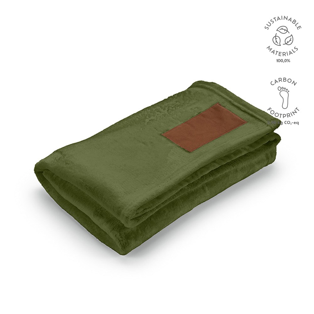 Van Eyck Deken rPET 240 grams - Legergroen