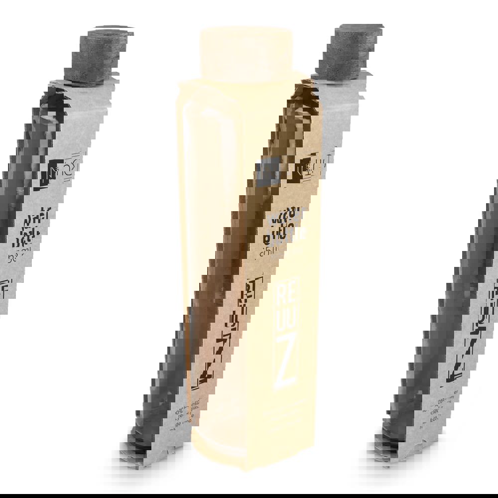 InSideOut Gerecyclede glazen Waterfles ReuuZ met houten dop 650 ml