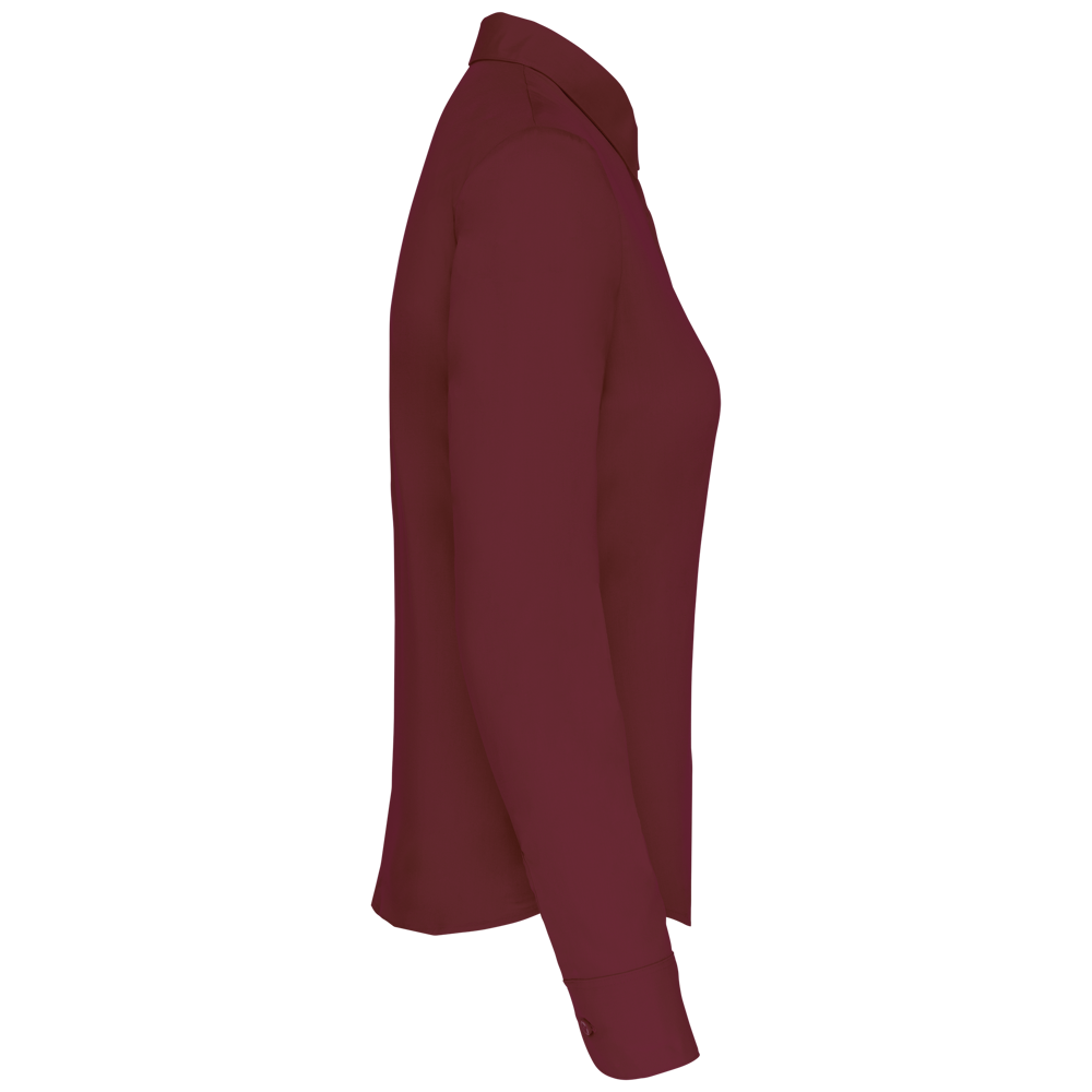 K549C - Overhemd in onderhoudsvriendelijk polykatoen-popeline dames