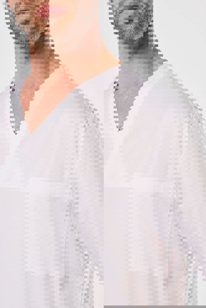 WK504X - Katoenen unisex tuniek met korte mouwen