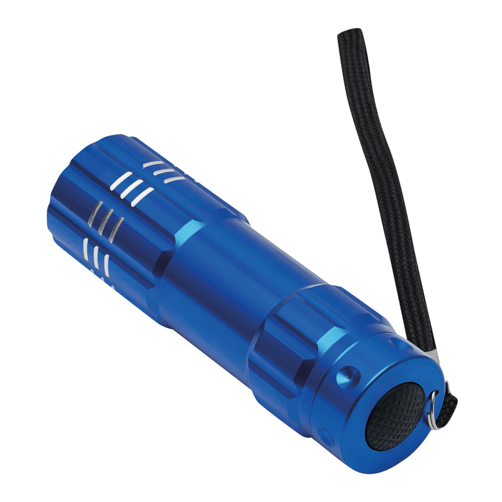 POWERFUL - Robuust uitgevoerde LED zaklamp van metaal