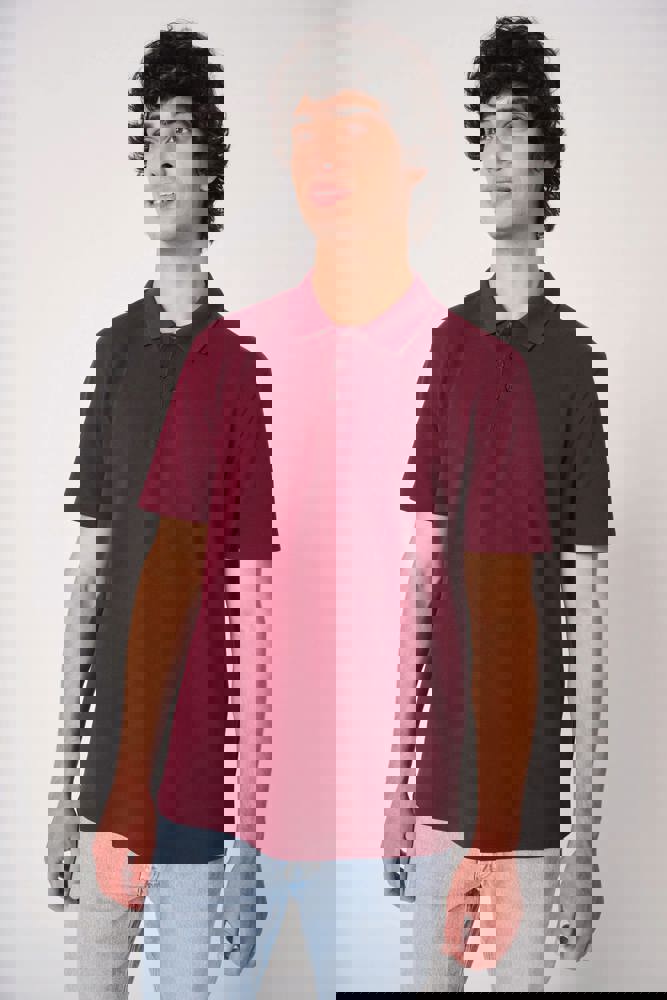 IB220CX - Heren piquépolo