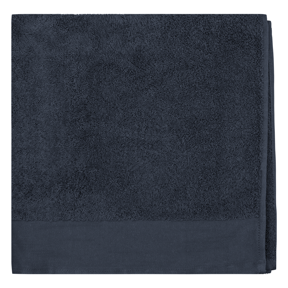 - Biologische badhanddoek 140 x 70 cm - navy