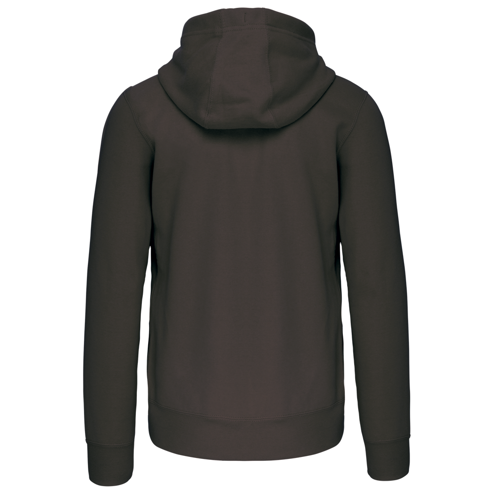 K454C - Hooded Sweater Met Rits