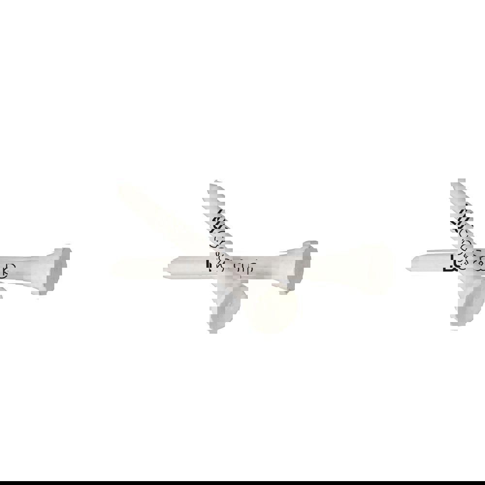 Bamboe houten tee 70 mm