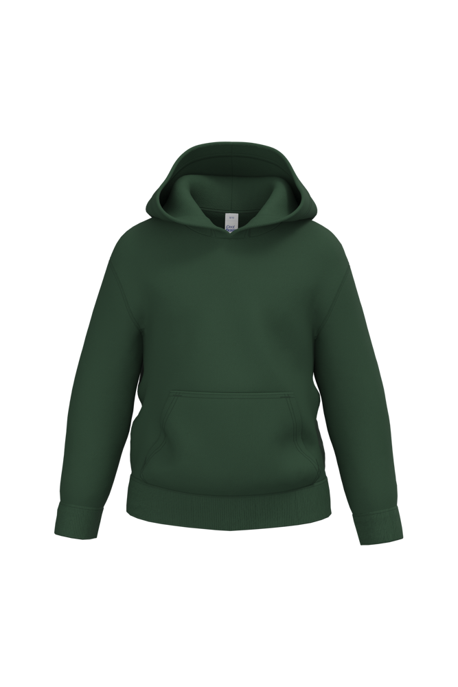 - Kinder sweater met capuchon - Ideal Forest Green