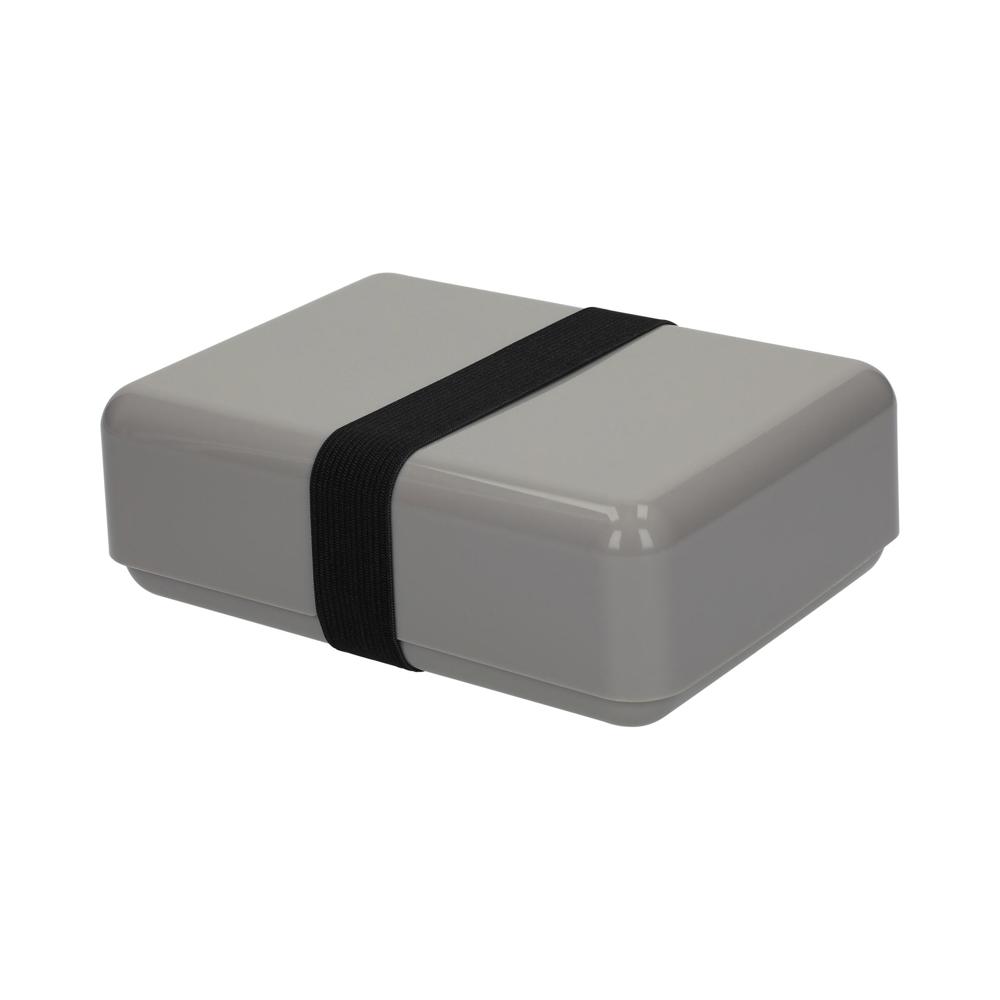 Bio-voorraadbox "Match" - hazelnoot/zwart