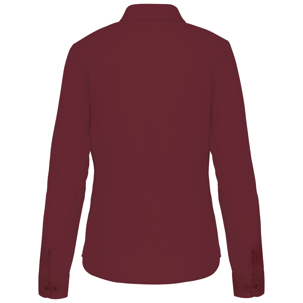 K549C - Overhemd in onderhoudsvriendelijk polykatoen-popeline dames