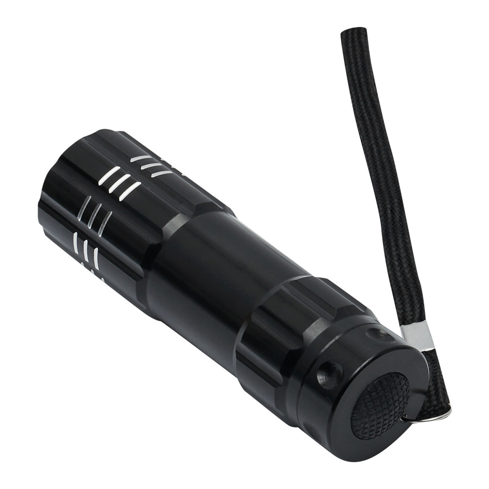 POWERFUL - Robuust uitgevoerde LED zaklamp van metaal