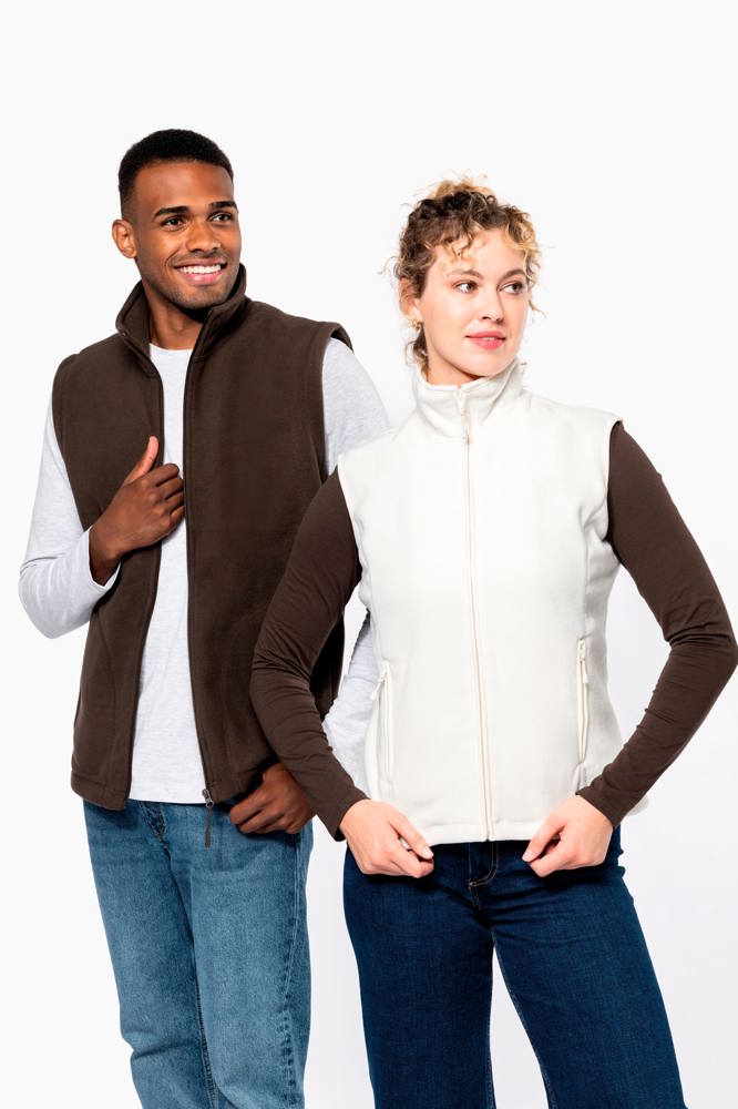 K906 - Bodywarmer van microfleece dames