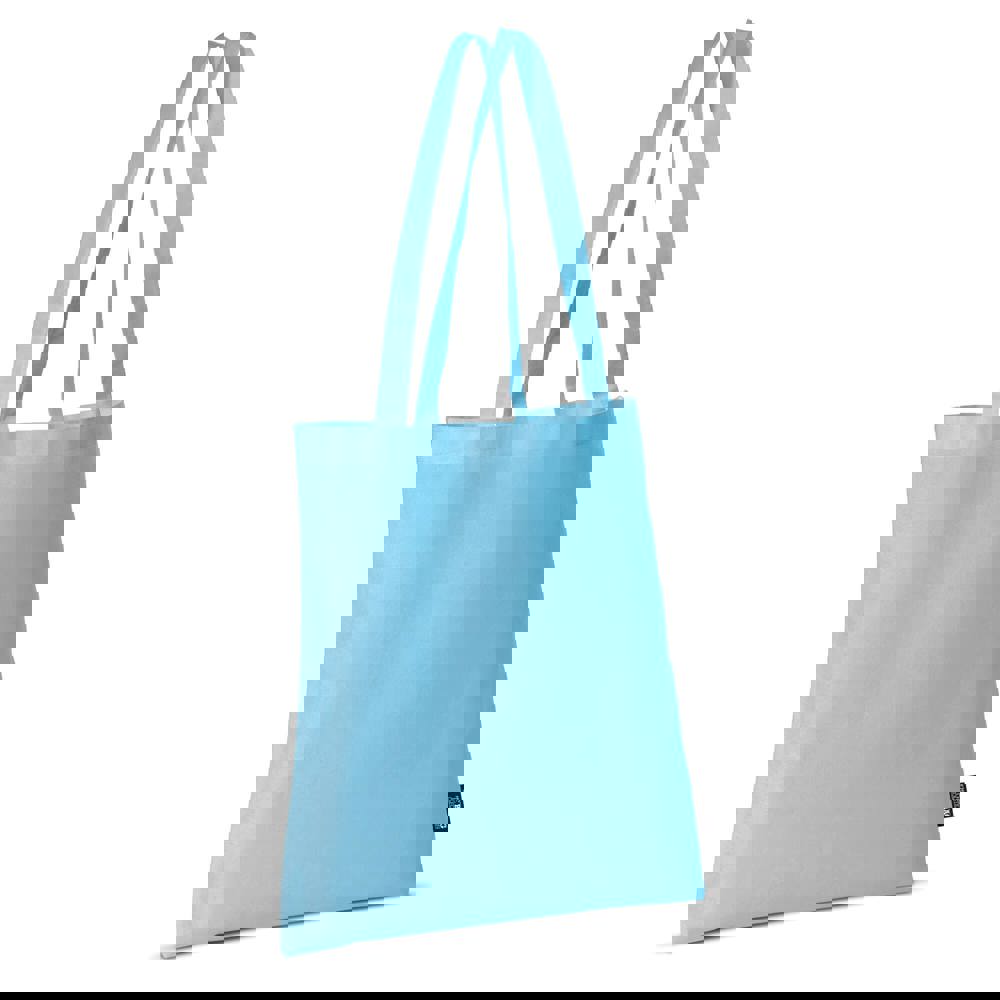 Schoudertas non-woven 75g/m² - lichtblauw