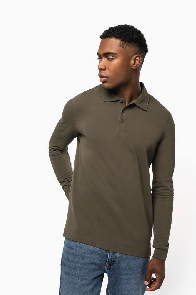 K243C - Polo lange mouwen