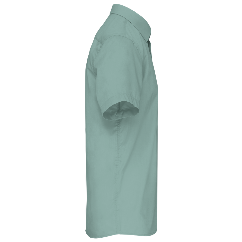 K551C - Overhemd in onderhoudsvriendelijk polykatoen-popeline korte mouwen heren