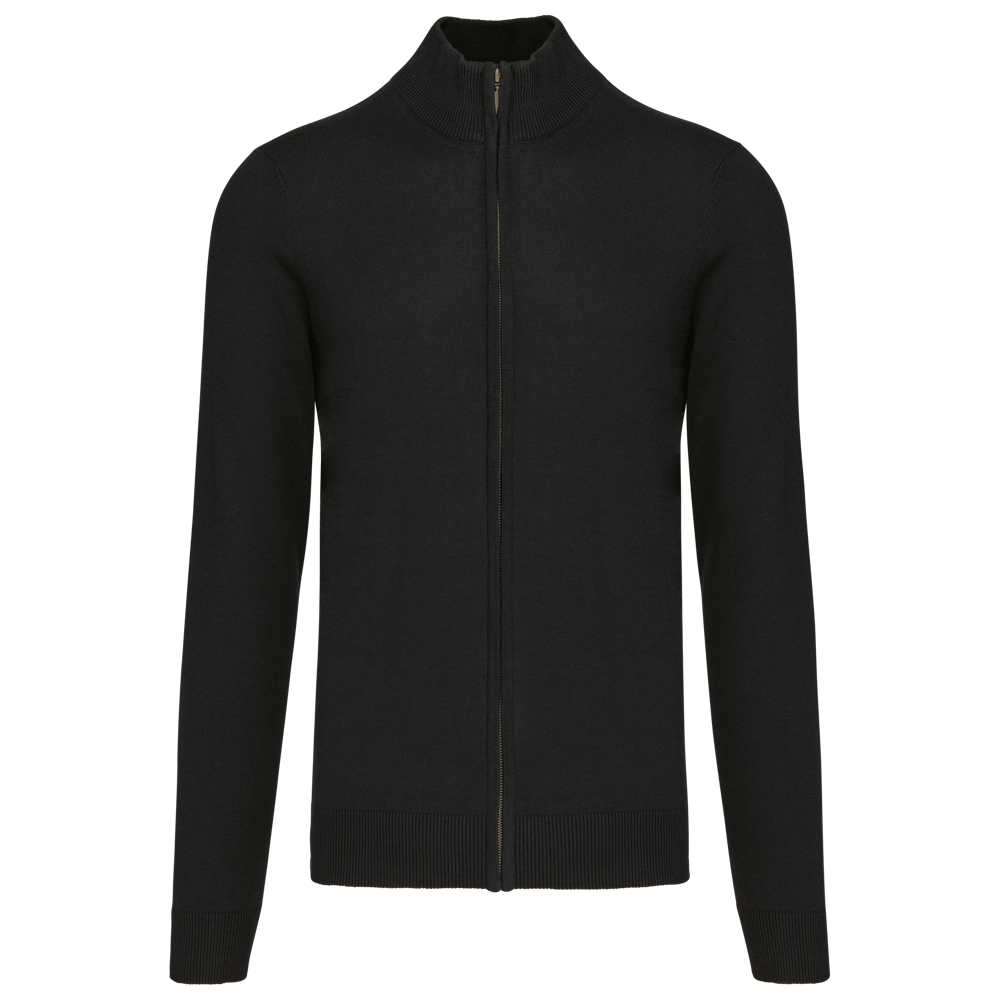 K961 - Heren cardigan met rits
