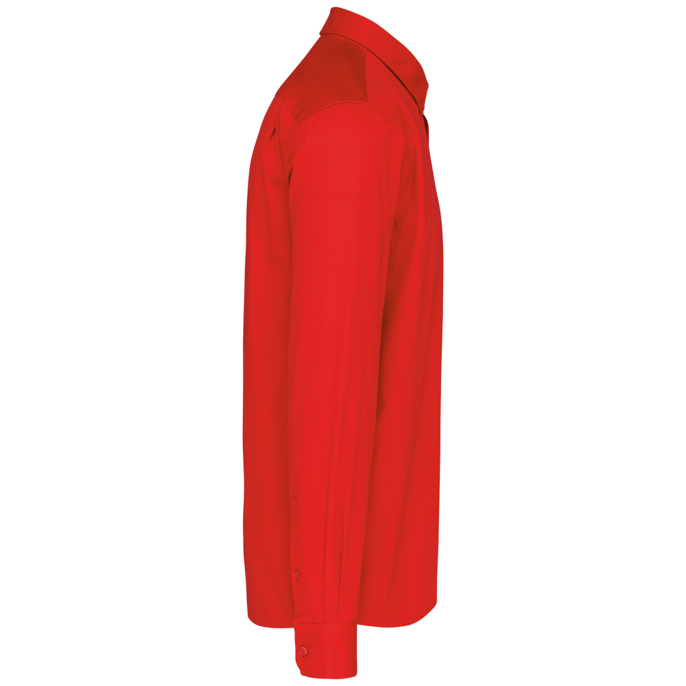 K586 - Herenoverhemd met lange mouwen van katoen Nevada