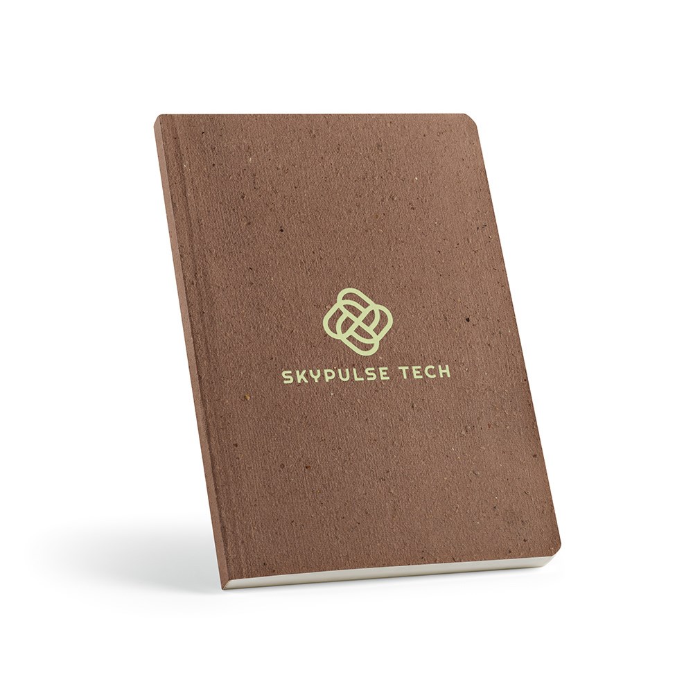 Doyle notitieboek A5 gerecycled papier 80 gsm - Lichtbruin