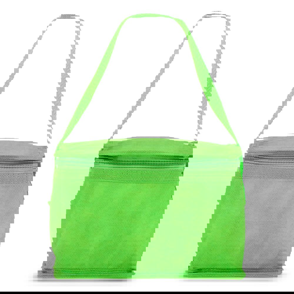 R-PET koeltas voor 6 blikjes, non-woven, 20 x 13 x 12,5 cm, 75 g/m²