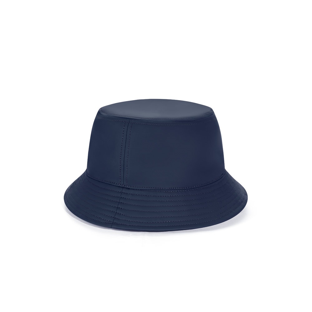 MASON. Panama van gerecycled polyester (100% rPET) - Marineblauw