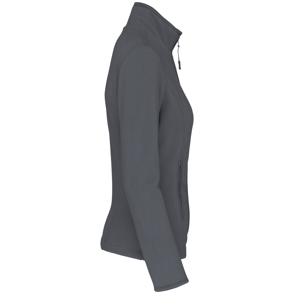 K907 - Microfleece met rits dames
