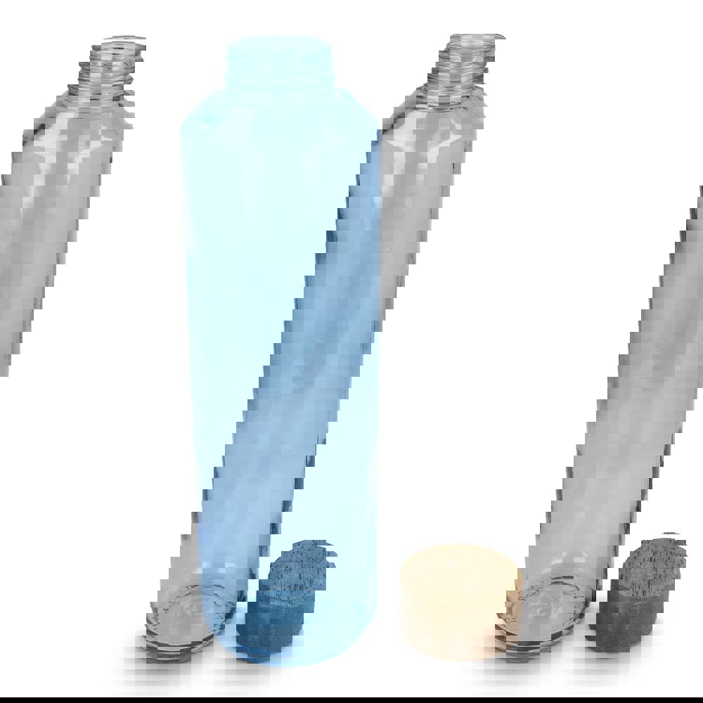 InSideOut Gerecyclede glazen Waterfles ReuuZ met houten dop 650 ml