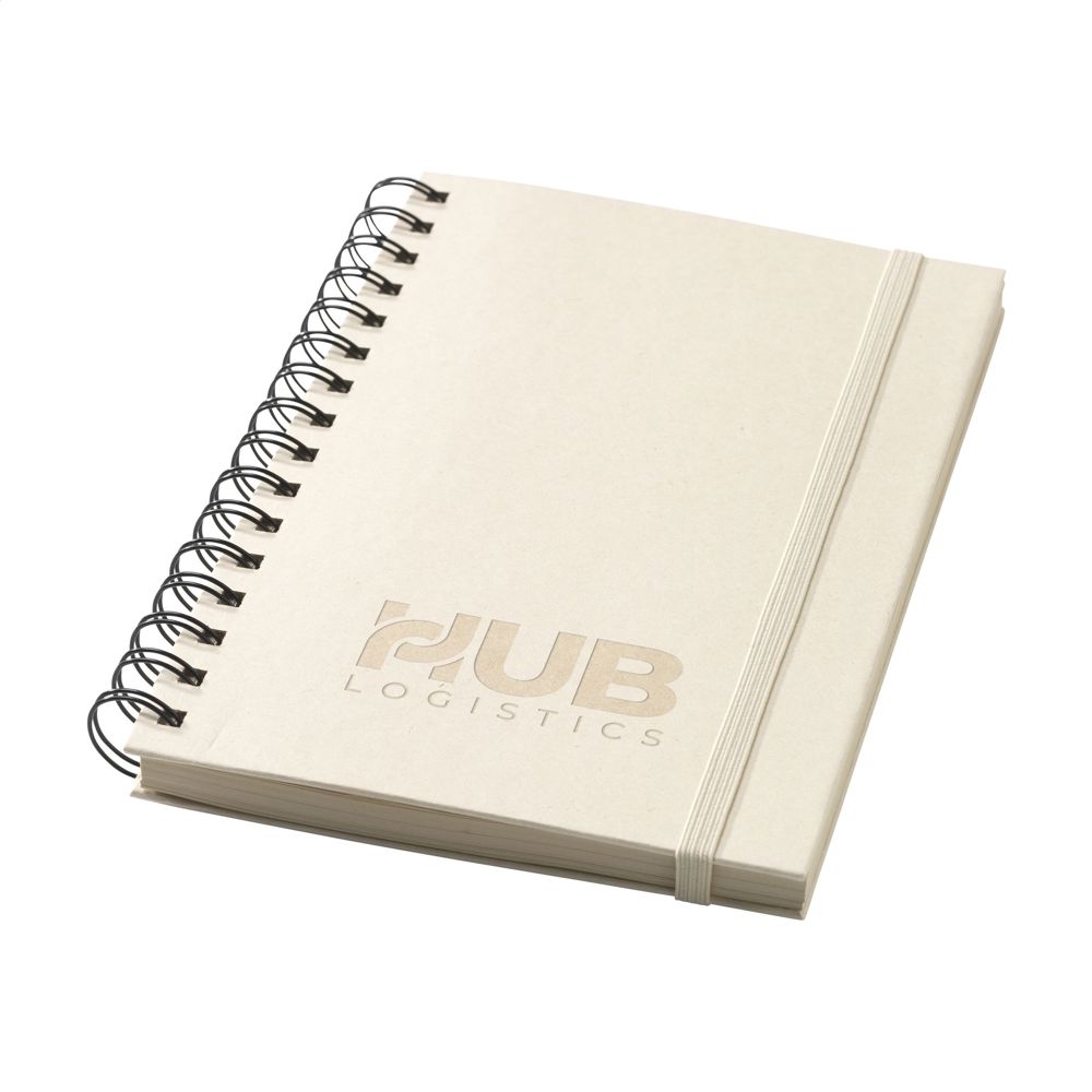 Sugarcane Bagasse Spiral Notebook A5 notitieboek