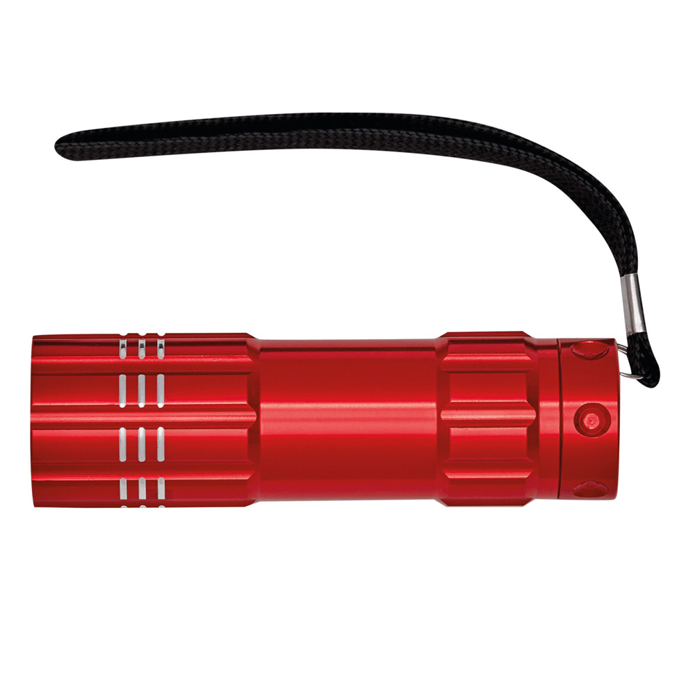 POWERFUL - Robuust uitgevoerde LED zaklamp van metaal