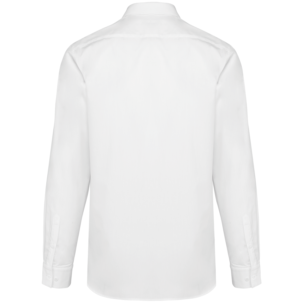 PK504 - Popeline Herenoverhemd met lange mouwen