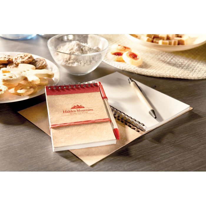 SONORA - A6 notitieblok en balpen