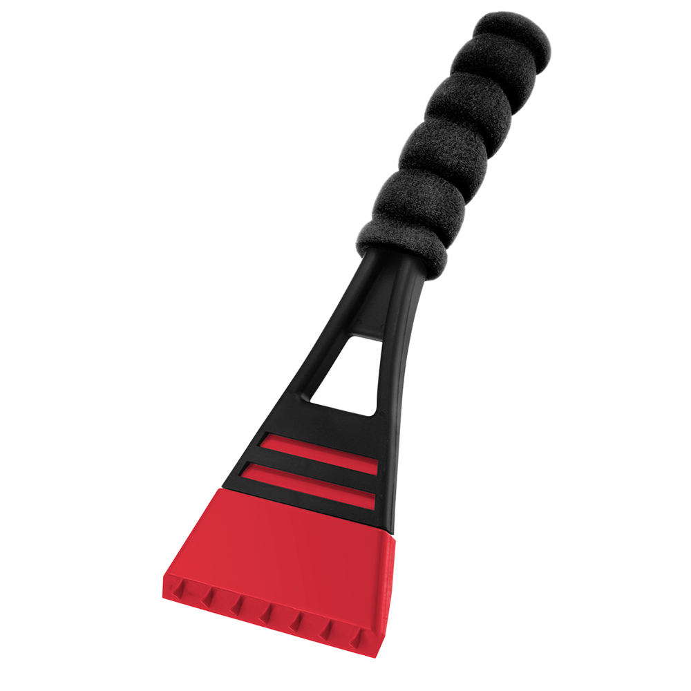 IJskrabber en ijsbreker - Zwart/Rood