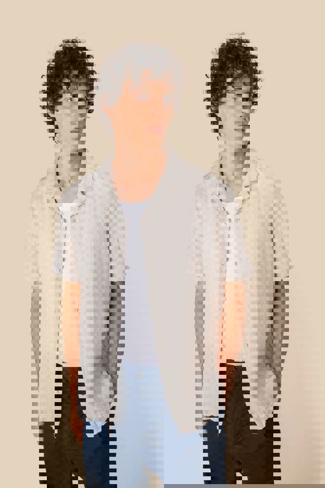 SP509 - Linnen overhemd heren