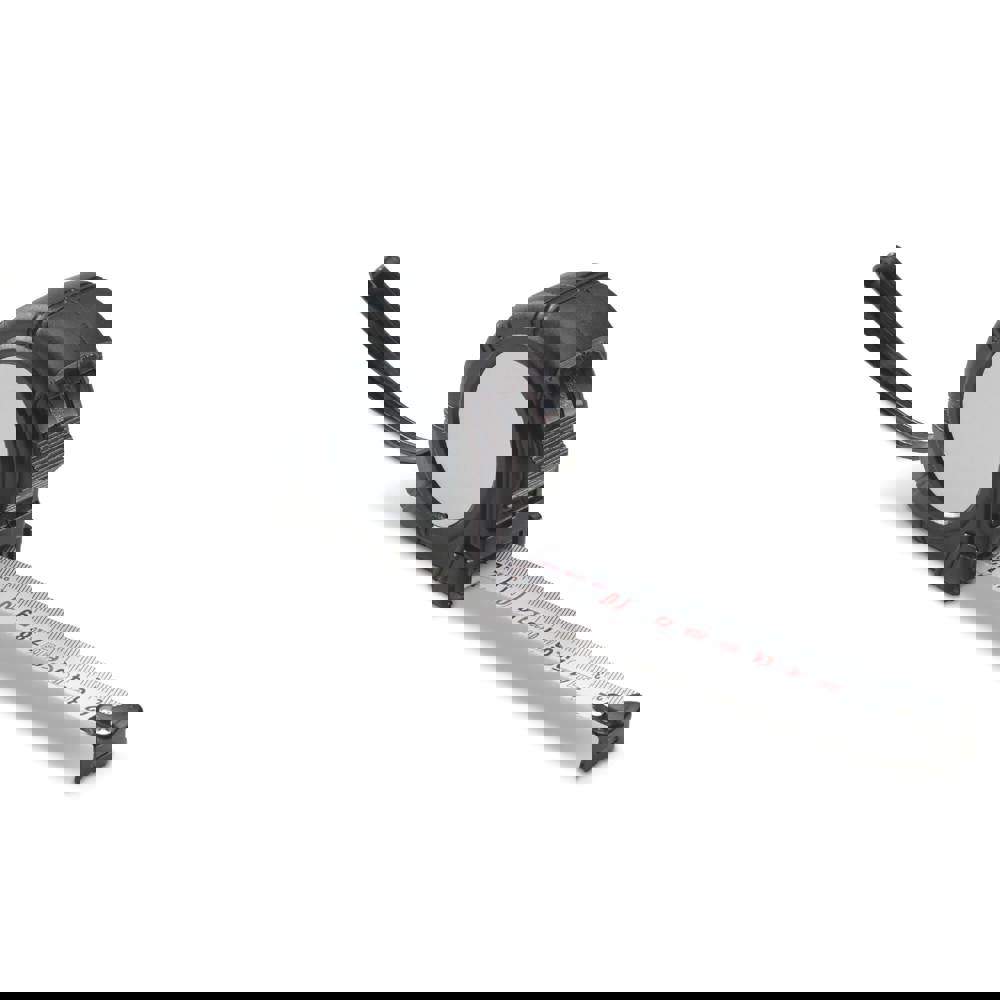 Rolmaat 5 meter - Zwart