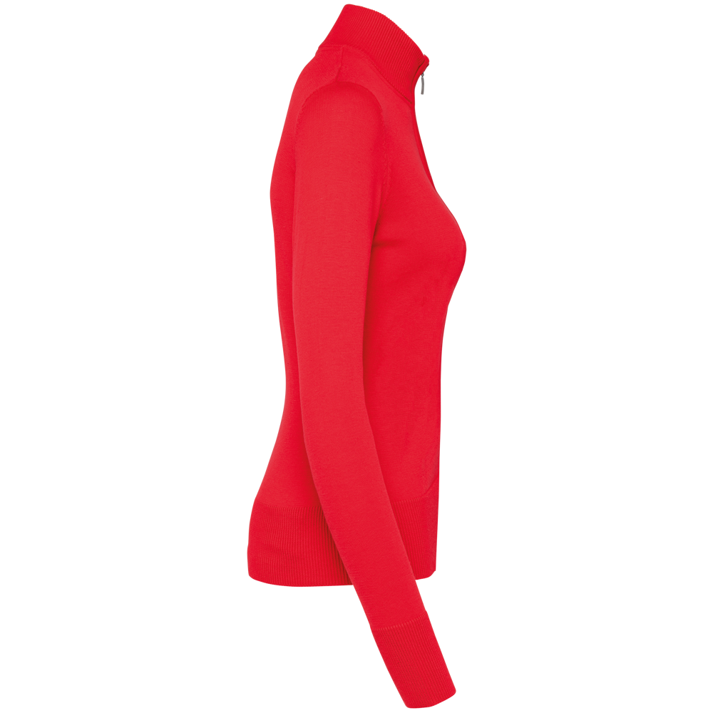 K962 - Dames cardigan met rits