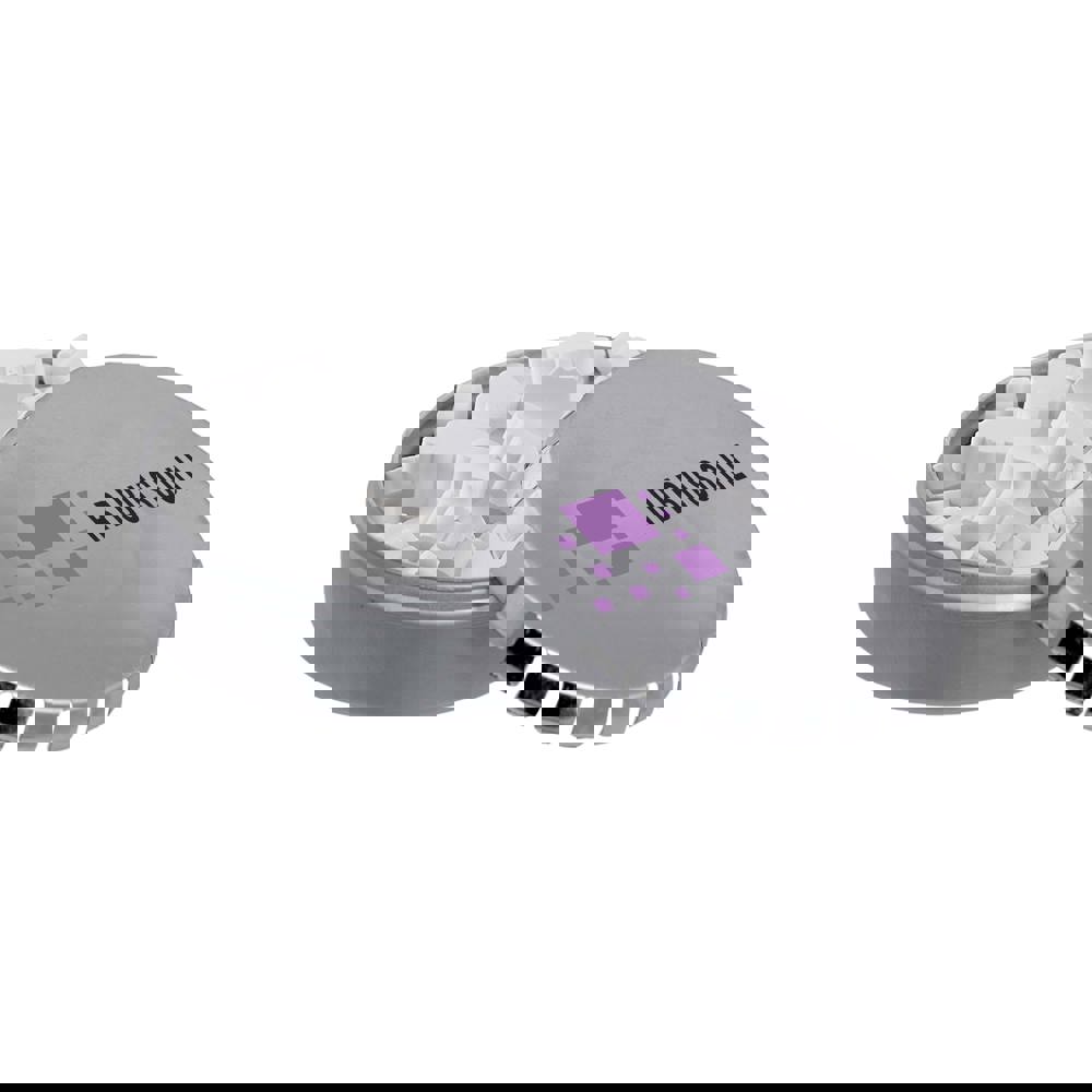 Clic-clac blikje gevuld met  standaard vorm pepermunt