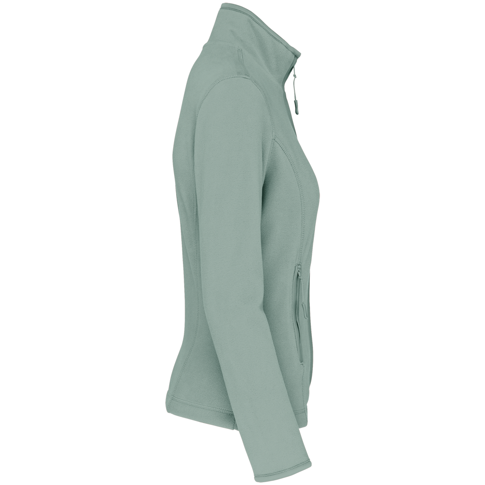 K907 - Microfleece met rits dames