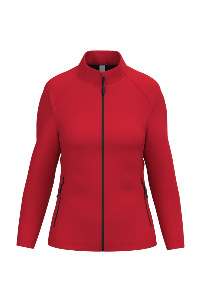 IB411 - Dames Softshelljas 2 lagen - Ideal Red