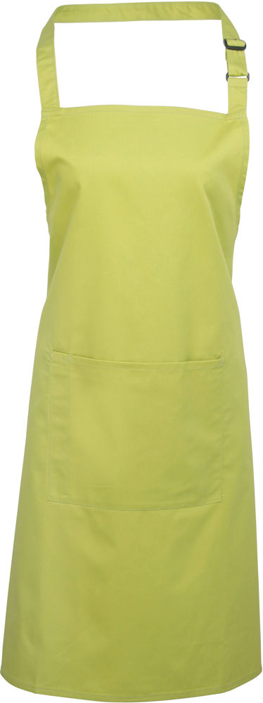 PR154 - Halterschort met zak "Colours" - Lime