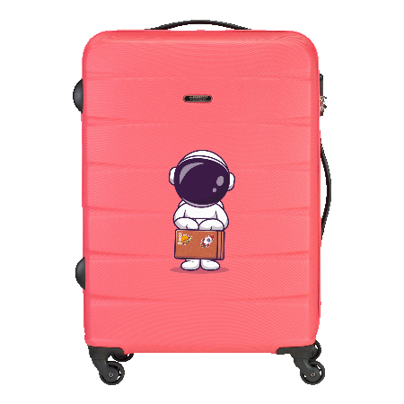 Koffer Princess Traveller Grenada mat finish 105L - Roze