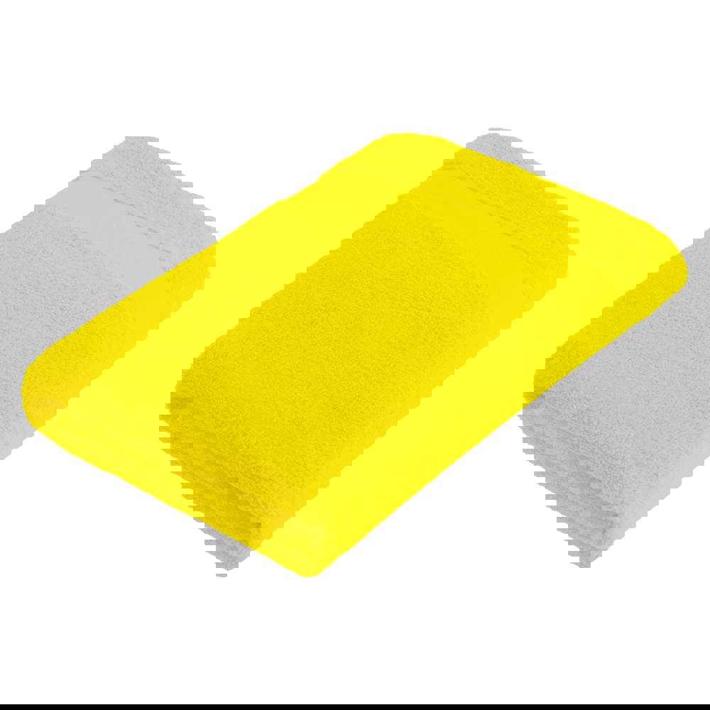 Sophie Muval handdoek 140x70 cm, 450 gr/m² - Geel (PMS 101c) / Geel