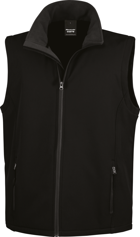 R232M - Core Printable Softshell Bodywarmer