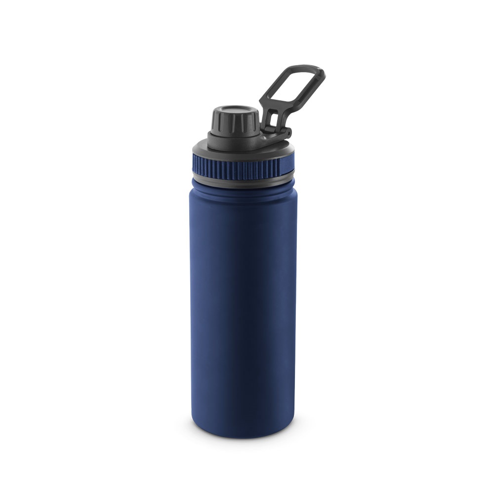 FEDERER. Fles in 90% gerecycled roestvrij staal 570 mL - Marineblauw