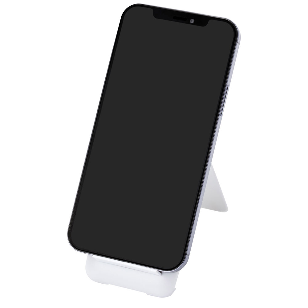 Savvy modulaire oplaadkabel van gerecycled plastic met telefoonhouder