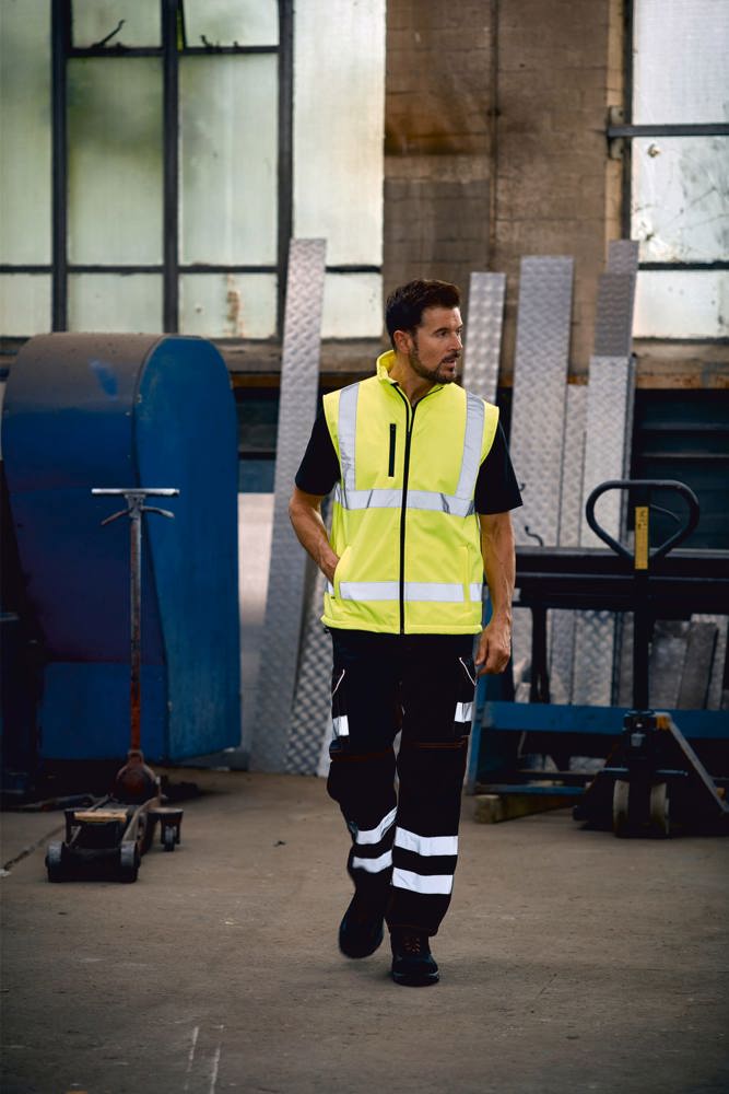 YHV006 - Softshell veiligheidsbodywarmer