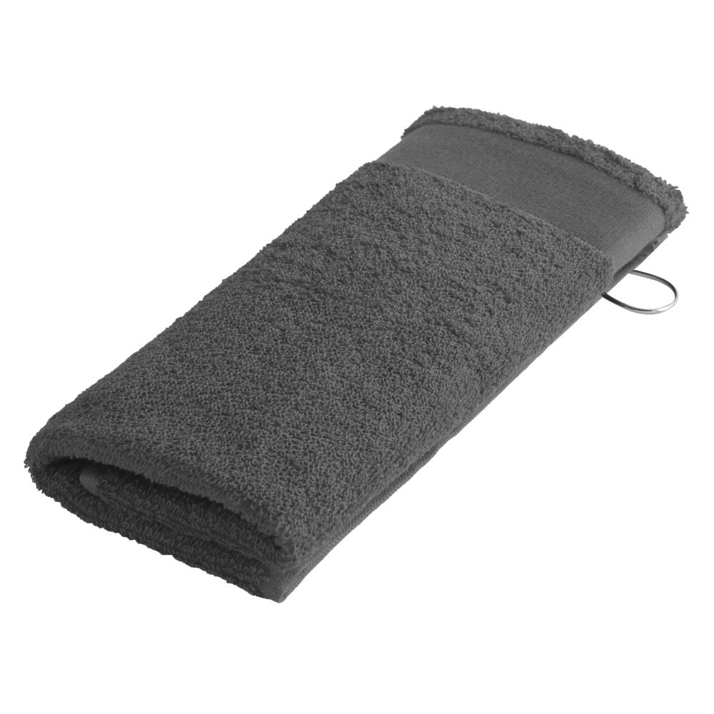 Sophie Muval golfhanddoek 55x30 cm, 450 gr/m² - Donkergrijs (PMS Cool Grey 11c) / Donkergrijs