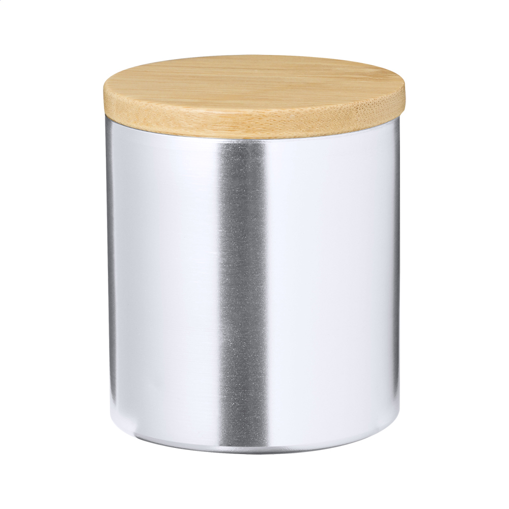 Vanulla - Kaars - Zilver