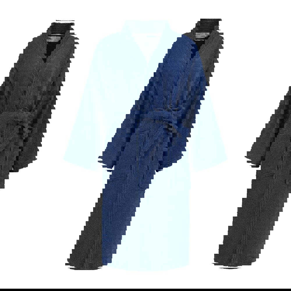 Sophie Muval badjas, 380 gr/m² - Navy (PMS 533c)